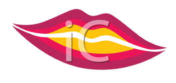 Lips Clip Art Image