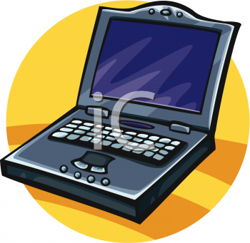 Laptop Clip Art Image