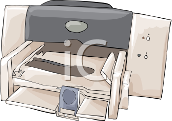 Printer Clip Art Image