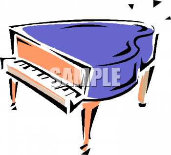 Piano Clip Art Image