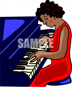 Piano Clip Art Image
