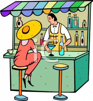 Bartender Clip Art Image