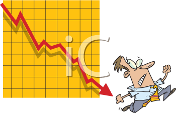 Recession Clip Art Image