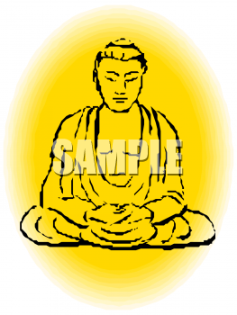 Buddhism Clip Art Image