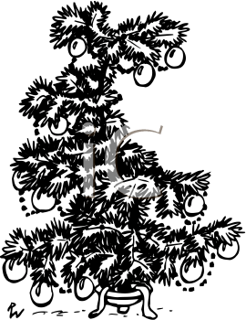 Christmas Tree Clip Art Image