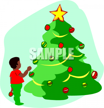 Christmas Tree Clip Art Image