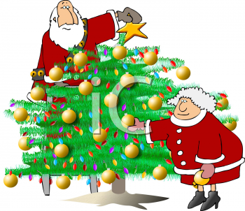 Christmas Tree Clip Art Image