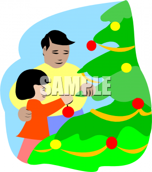 Christmas Tree Clip Art Image