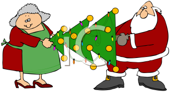 Christmas Tree Clip Art Image