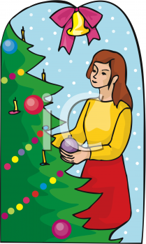 Christmas Tree Clip Art Image