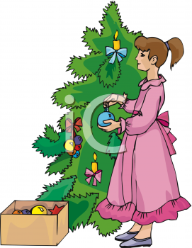 Christmas Tree Clip Art Image