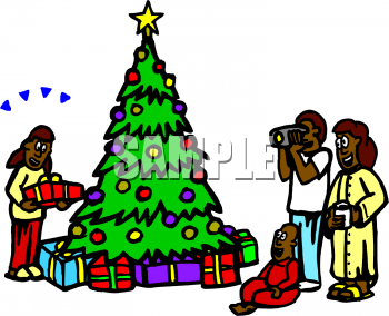 Christmas Tree Clip Art Image