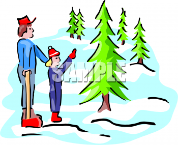 Christmas Tree Clip Art Image