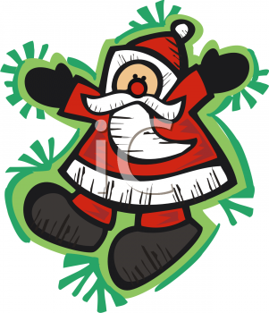 Santa Claus Clip Art Image