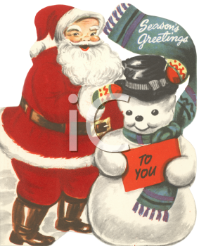 Santa Claus Clip Art Image