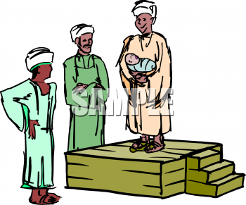 Ethnic People Clip Art Image