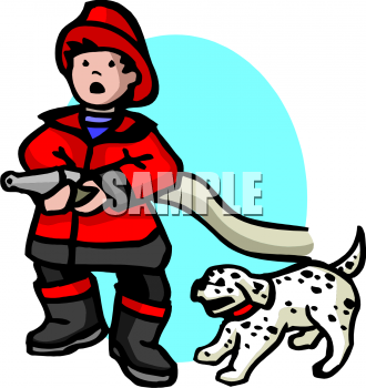 Fireman Clip Art Image